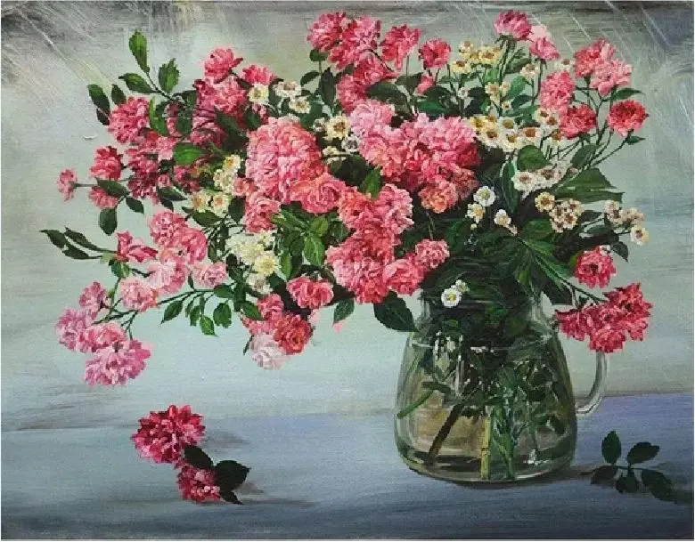 Pictura-pe-Numere-–-Delicatete-de-Vara-Buchet-de-Trandafiri-si-Margarete-in-Cana-de-Sticla-–-Panza-pe-Sasiu-Lemn-40x50-cm Pictura-pe-Numere-–-Delicatete-de-Vara-Buchet-de-Trandafiri-si-Margarete-in-Cana-de-Sticla-–-Panza-pe-Sasiu-Lemn-40x50-cm